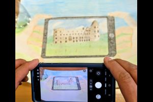 Zeichne die Wewelsburg